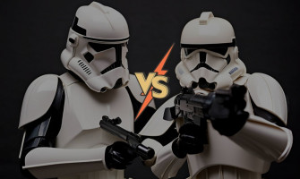 Clone Trooper vs Stormtrooper