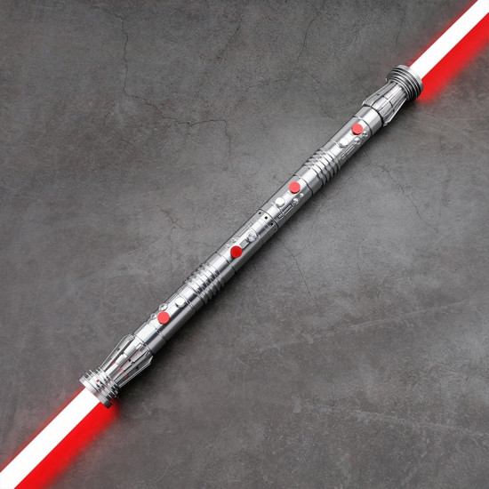 darth maul double-bladed lightsaber - epi
