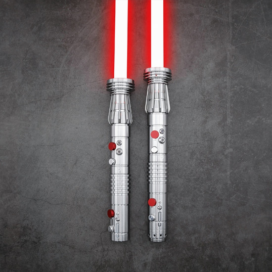 darth maul double-bladed lightsaber - epi