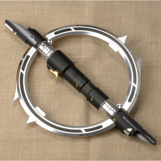 marrok double-bladed lightsaber marrok double-bladed lightsaber