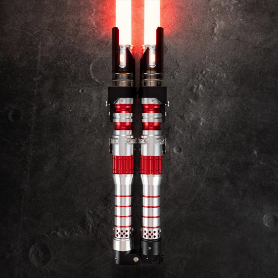 darth rey Skywalker double-bladed lightsaber