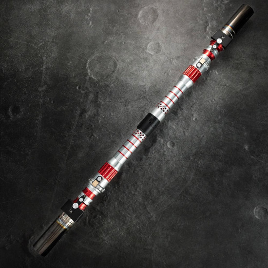 darth rey Skywalker double-bladed lightsaber