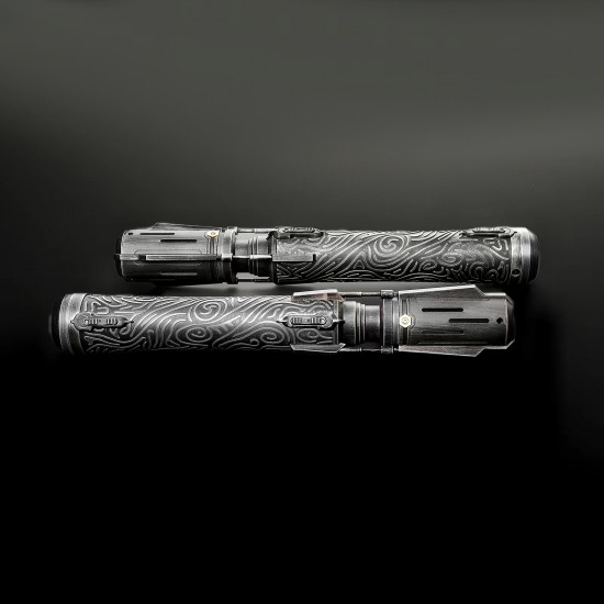 satele shan double-bladed lightsaber