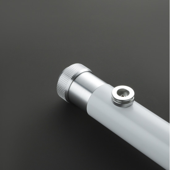 the perseverance white and gold lightsaber the perseverance white and gold lightsaber
