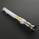 the perseverance white and gold lightsaber the perseverance white and gold lightsaber