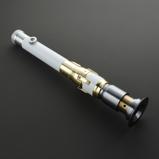 the perseverance white and gold lightsaber the perseverance white and gold lightsaber