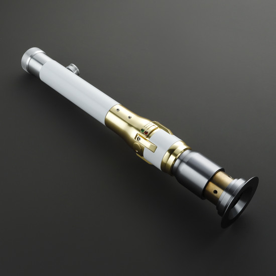 the perseverance white and gold lightsaber the perseverance white and gold lightsaber