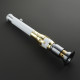 the perseverance white and gold lightsaber the perseverance white and gold lightsaber