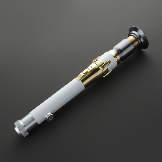 the perseverance white and gold lightsaber the perseverance white and gold lightsaber