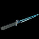 darksaber blade lightsaber - clone wars version