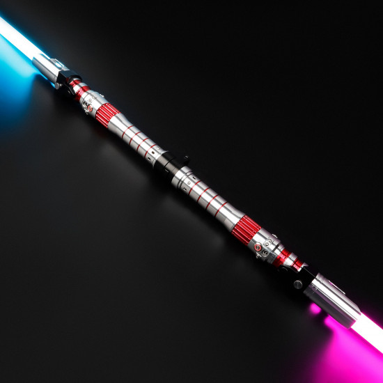 darth rey Skywalker double-bladed lightsaber