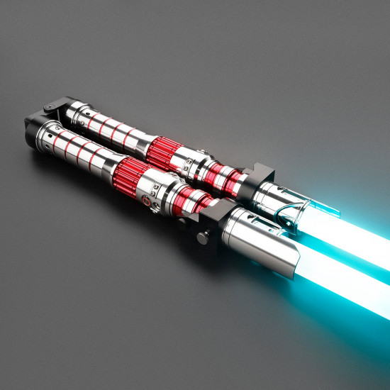 darth rey Skywalker double-bladed lightsaber