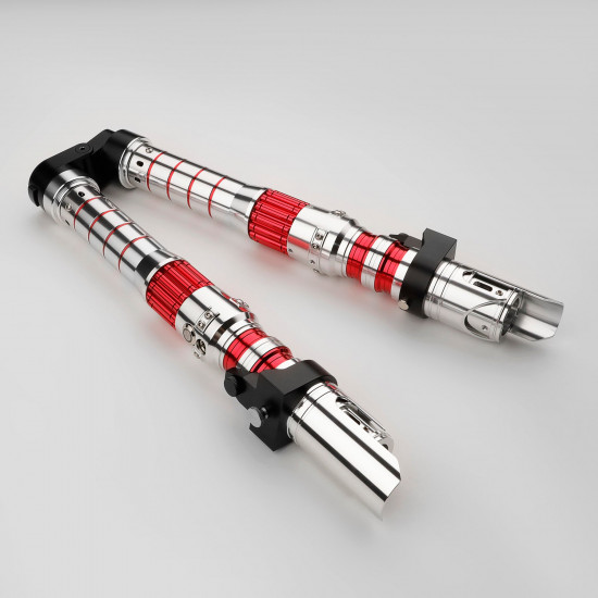 darth rey Skywalker double-bladed lightsaber