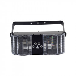 Double Mirror LED Mixed Flashing Laser Projector  For Stage 