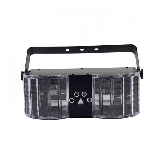 Double Mirror LED Mixed Flashing Laser Projector  For Stage