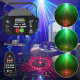 USB Mini Music Voice Control Laser Projector for Home Wedding Or Bar