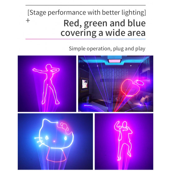 2022 New Color Laser Projector Lights For Birthday Wedding 2022 New Color Laser Projector Lights For Birthday Wedding
