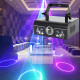 2022 New Color Laser Projector  Lights  For Birthday Wedding 