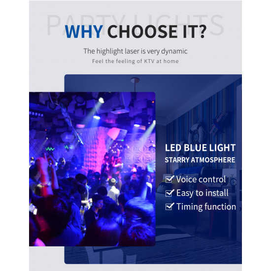 Voice Control Starry Mix Blink Laser Projector Voice Control Starry Mix Blink Laser Projector