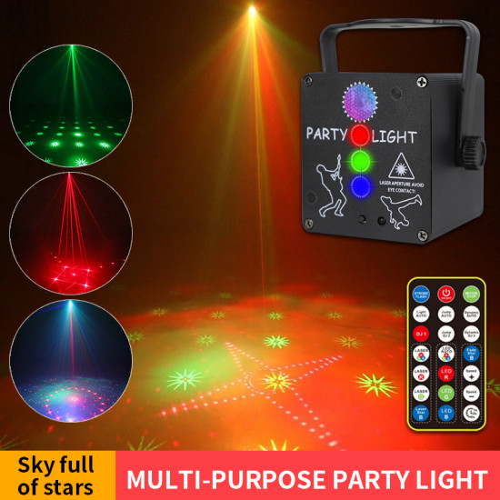 Voice Control Starry Mix Blink Laser Projector