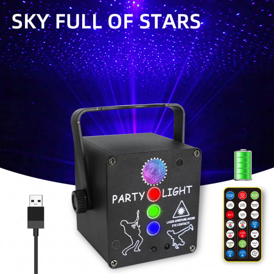 Voice Control Starry Mix Blink Laser Projector Voice Control Starry Mix Blink Laser Projector