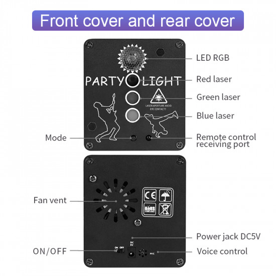 Voice Control Starry Mix Blink Laser Projector Voice Control Starry Mix Blink Laser Projector