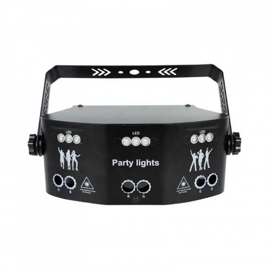 15 Eyes LED Strobe Laser Lights Projector Music for Parties 15 Eyes LED Strobe Laser Lights Projector Music for Parties