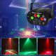 USB ReChargeable Led Green Strobe LED Laser Projector