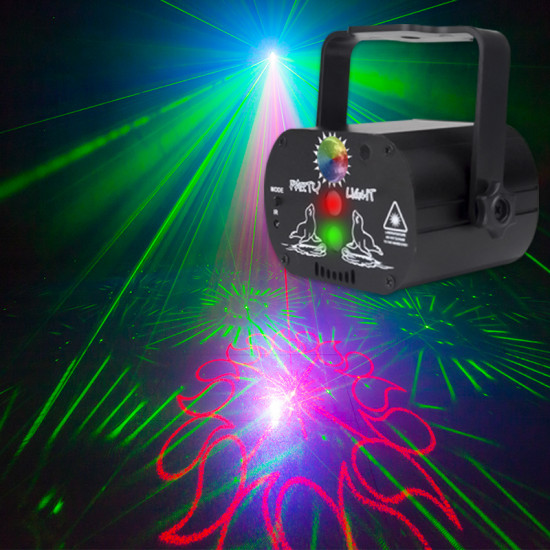 Mini Rechargeable Sound Control Laser Projector for Wedding Birthday Mini Rechargeable Sound Control Laser Projector for Wedding Birthday