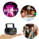 Mini Rechargeable Sound Control Laser Projector for Wedding Birthday Mini Rechargeable Sound Control Laser Projector for Wedding Birthday