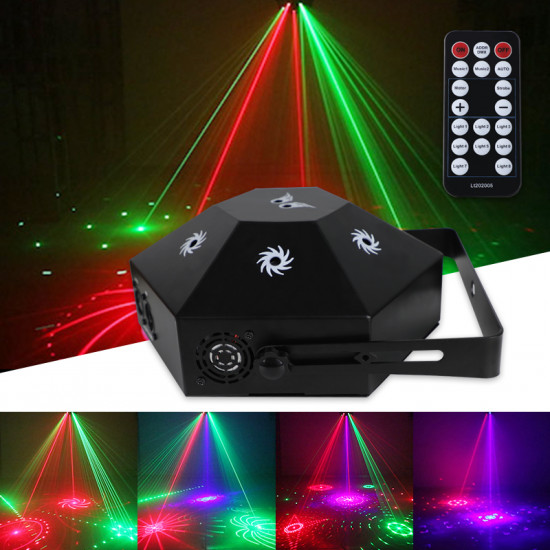 Professional 8 Eyes Stage Projector RGB Light Professional 8 Eyes Stage Projector RGB Light