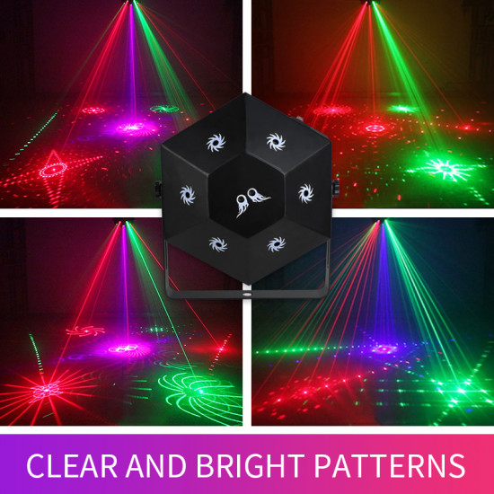 Professional 8 Eyes Stage Projector RGB Light Professional 8 Eyes Stage Projector RGB Light
