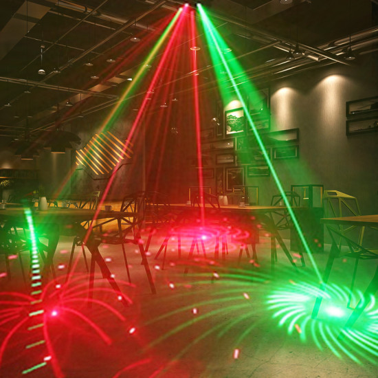 Professional 8 Eyes Stage Projector RGB Light Professional 8 Eyes Stage Projector RGB Light