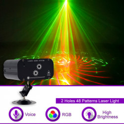 48 Patterns Light ball party Star Shower laser Lights projector