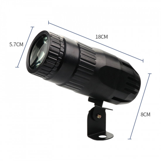 Professional 4 in 1 Pattern LED Spotlight 