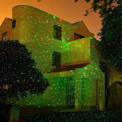 LED red and green gypsophila remote control laser light