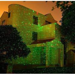LED red and green gypsophila remote control laser light