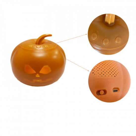 Singing and talking jack-o-lantern for Halloween Singing and talking jack-o-lantern for Halloween