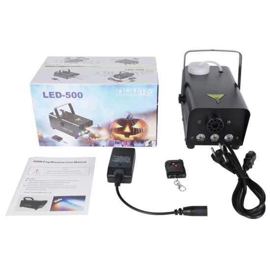 Colorful 500W Mini Smoke Machine Remote Control For Stage Lighting Show Colorful 500W Mini Smoke Machine Remote Control For Stage Lighting Show