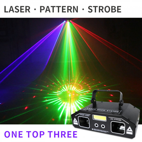 3 in 1 Laser Scanning Lamp Projector 3 in 1 Laser Scanning Lamp Projector