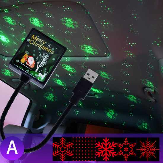 USB Car Starlight laser projector USB Car Starlight laser projector
