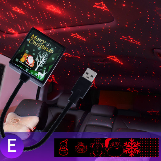USB Car Starlight laser projector USB Car Starlight laser projector